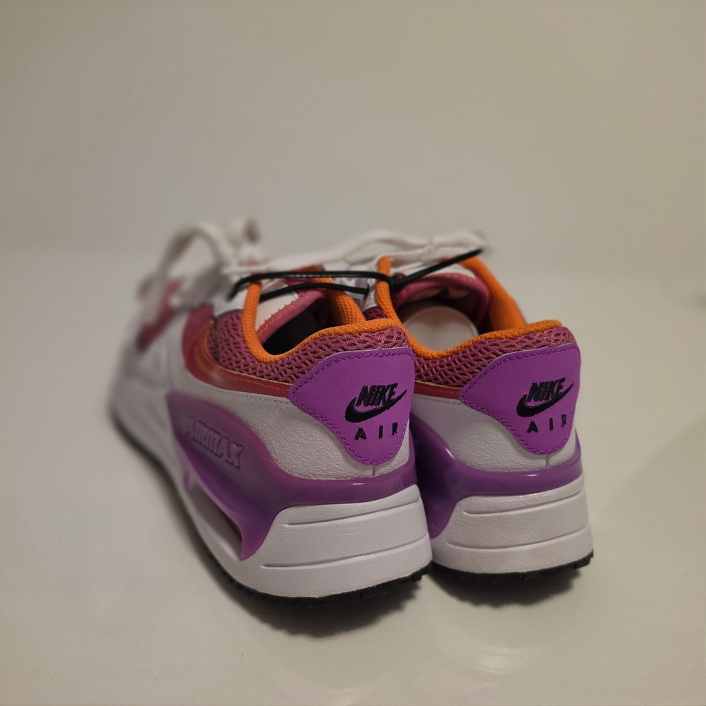 Nike Air Max SYSTM Mesh Running Shoes Berry White Orange FD0825-600 Size 7.5 - Picture 2 of 12